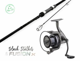 Zfish Prut Combo Black Stalker 10ft 3lb + Naviják Fusion X 6000,Zfish Prut Combo Black Stalker 10ft 3lb + Naviják Fusion X 6000