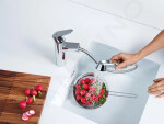 GROHE - Eurodisc Cosmopolitan Páková dřezová baterie, chrom 32257002