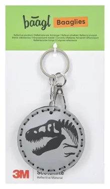 BAAGL Reflexní přívěsek Dino / Přívěsek / reflexní / bezpečnostní doplněk