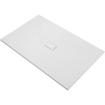 CERANO - Sprchová vanička obdélníková FlexiCut - SMC/minerální kompozit - upravitelná - bílá matná - 140x100x3 CER-666103