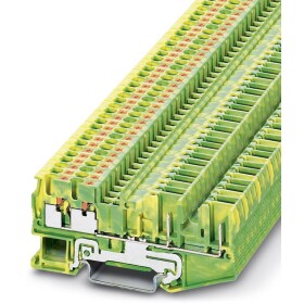 Phoenix Contact 3209688 trojitá svorka ochranného vodiče 5.2 mm rychlé připojení zelená, žlutá 50 ks