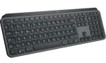 Logitech Wireless MX DE černá / Bezdrátová klávesnice / podsvícená / DE verze (920-009403)