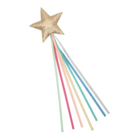 MIMI & LULA Kouzelná hůlka Rainbow, multi barva, textil
