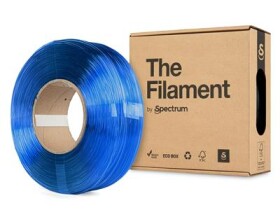 Spectrum Filament "The Filament" ReFill PETG 1.75mm TRANSPARENT BLUE 1kg
