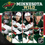 JF Turner Kalendář Minnesota Wild 2024 Wall Calendar