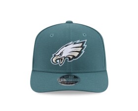 New Era Pánská kšiltovka Philadelphia Eagles NFL 9SEVENTY Stretch Snap Performance tmavě zelená