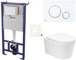 Závěsný WC set do lehkých stěn / předstěnová SAT BREVIS SIKOSSBRTOR76K SIKOSSBRTOR76K