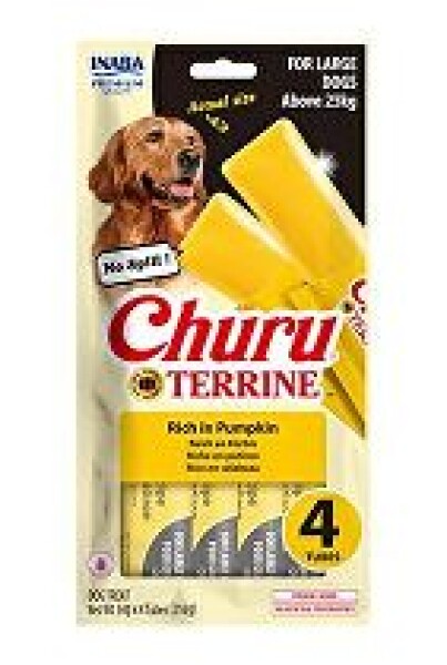 Churu Dog Terrine dýně plemena L 4x54g