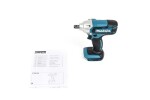 Makita DTW190Z / Aku Rázový utahovák / 18V / upínání 1|2" / 2300 ot-min / úderů 3000 ot-min / 190 Nm / bez Aku (DTW190Z)