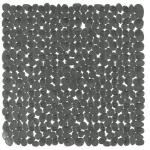 Spirella RIVERSTONE protiskluzová podložka do sprchy tmavě šedá / PVC / 54 x 54 cm
