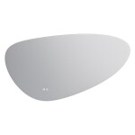 Erga Amelia, asymetrické LED zrcadlo 140x75 cm, 4477 lm, 3 barvy světla, zadní osvětlení, ERG-V01-407-1475-00