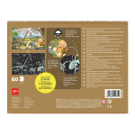 Puzzle svítící ve tmě Apli - Dinosauři, 60 ks, 4+
