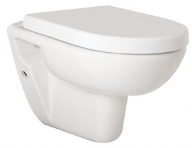 HOPA - Závěsné WC COMPACT - WC sedátko - Sedátko DUROPLAST - soft close OLKGKO04DAK00+OLKGYM00DRP54