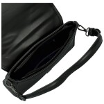 Módní dámská koženková kabelka na rameno Vanya, černá