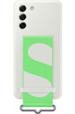 Samsung Silicone Cover with Strap Galaxy S21 FE 5G bílé EF-GG990TWEGWW