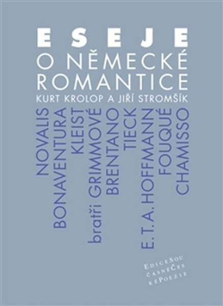 Eseje německé romantice Kurt Krolop