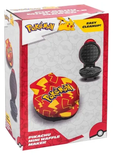 UNCANNY BRAND Mini waflovač Pikachu / Kuchyňský spotřebič / Motiv Pokémon (3000142)