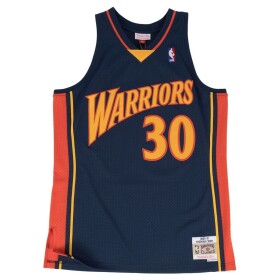 Mitchell & Ness Pánský dres Golden State Warriors NBA Stephen Curry #30 2009-10 Swingman - Tmavě modrá Velikost: 2XL