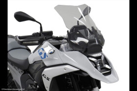 Bmw R 1300GS 24-26, R 1300GS Adventure 24-26 Turistické plexi Powerbronze 445mm x 395mm - čiré