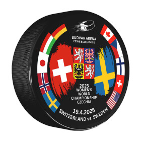 Puk Ice Hockey Women's World Championship Czechia MS 2025 Dueling 19.04.2025 Switzerland vs. Sweden