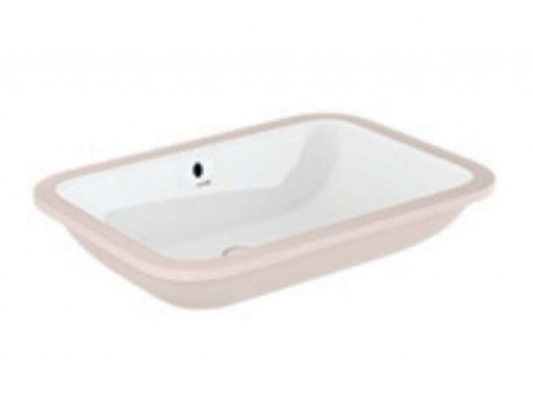 KLUDI - Resa Umyvadlo, 62x43 cm, s přepadem, lesklá bílá 59W0643