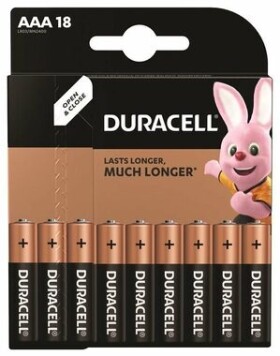 DURACELL - Basic baterie AAA 18 ks (42326)