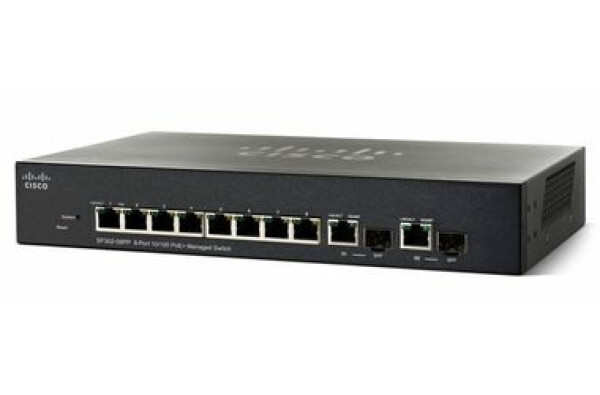 Cisco SF350-8 / Switch / 8x 10/100 / QoS (SF350-08-K9-EU)