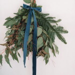 Bella Rose Sametová stuha 3 cm – modrá (9 m), modrá barva, textil