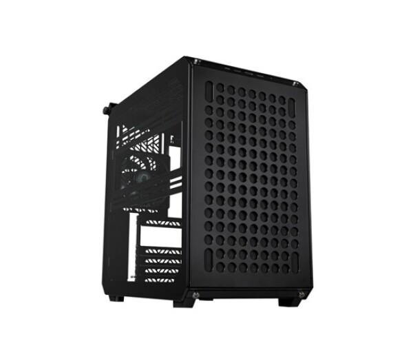 Cooler Master case Qube 500 Flatpack, E-ATX, Průhledná bočnice, 1x 120mm Fan, Černá EDF_1566291