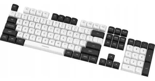 Redragon A132 PBT Doubleshot / kryty kláves / 104 ks / US (A132)