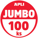 APLI polystyrénové koule Jumbo, mix velikostí, 100 ks, bílé