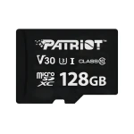 Patriot VX V30 U3 / Paměťová karta microSDXC / 128GB / UHS-I U3 / V30 / Class 10 / 90/80 MB/s (PSF128GVX31MCX)