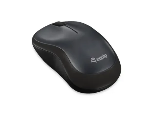 Equip Komfortní bezdrátová myš černá / Myš / bezdrátová / nano přijímač USB / 1200 DPI (245111)