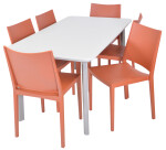 ROJA Křeslo MOSK - cihlová