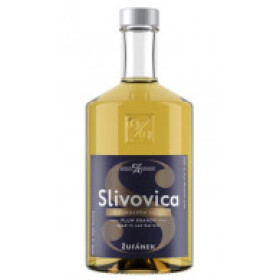 Žufánek Slivovica ze sudu 45% 0,5 l (holá lahev)