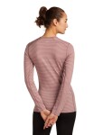 Dámské merino tričko s dlouhým rukávem ICEBREAKER Wmns 200 Oasis LS Crewe, Summit/Blush/S velikost: S