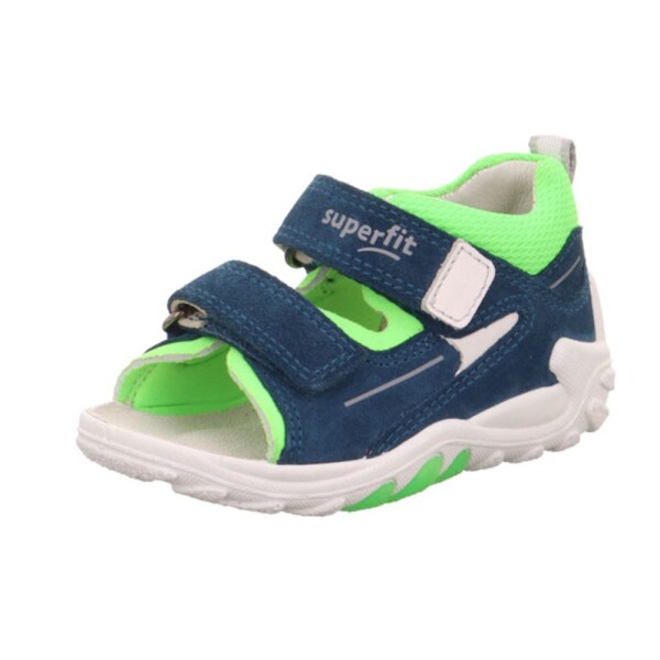 Chlapecké sandály FLOW Blue/Light Green Superfit 1-000035-8020 zelená - 22
