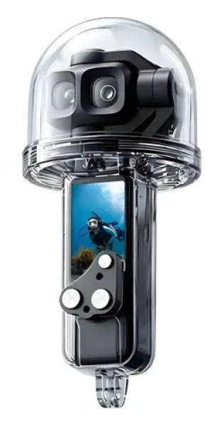 STABLECAM Vodotěsné pouzdro pro DJI Osmo Pocket 4P / Pouzdro / do 50 m / IPX8 / polykarbonát, nerezová ocel 316 (8596450127418)