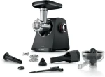 Bosch MFWS430B stříbrná, černá / Mlýnek na maso / 1900 W / 2,5 kg/min / 2 rychlosti (MFWS430B)