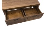 Koupelnová skříňka pod umyvadlo Naturel Country 120x72,5x51 cm palisandr COUNTRY120ZBUMPA COUNTRY120ZBUMPA