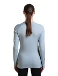 ICEBREAKER Wmns 200 Oasis LS Crewe, Zinc Blue (vzorek) velikost: S