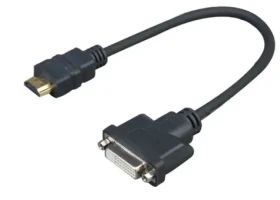 VivoLink Pro HDMI - DVI kabel M - F 0.2m / 1920x1080 a 4K 2K (PROHDMIADAPDVI)