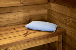 Froté polštářek do sauny NordicSPA - ŠEDÝ