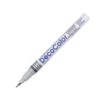 Marvy Popisovač Deco Color lakový 0,7mm - stříbrný