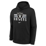 Nike Dětská mikina Las Vegas Raiders NFL Team Stripes Club Hoodie (YOUTH)