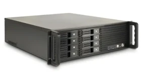 Inter-Tech IPC 3U-3508 černá / Serverová skříň / 3U / ATX / 8x 2,5"/3,5" hot-swap / 2x USB 3.2 Gen1 (88887335)