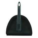 MSV smetáček s lopatkou tmavě šedý / Smetáček s lopatkou / plast / 30 x 25 x 8 cm