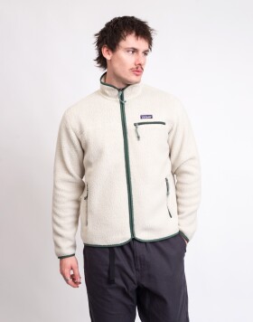Patagonia M's Retro Pile Jacket Pelican w/Canopy Green S