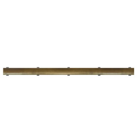 Alcadrain 1 - Alcadrain Rošt pro liniový podlahový žlab, bronz-antic DESIGN-850ANTIC DESIGN-850ANTIC