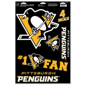 Wincraft Samolepka Pittsburgh Penguins NHL Multi-Use Set (4 ks)% 1 ks